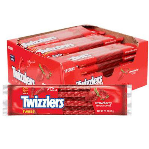 Twizzler Strawberry 18ct 2.5oz-Gazaly Trading