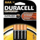 DURACELL - AAA 4PK