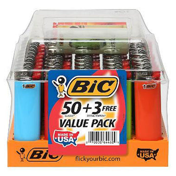 BIC 50+3 Lighters