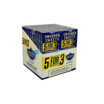 SWISHER SWEETS CIGARILLOS 5 for 3 Blueberry