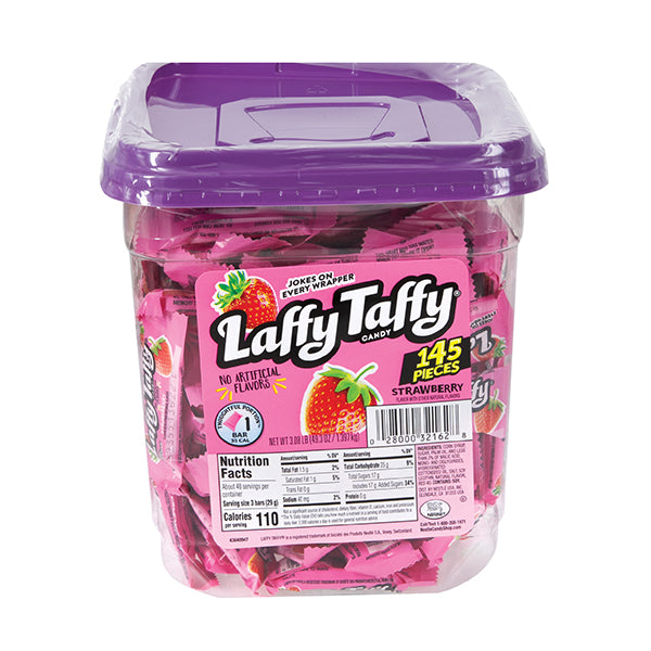 Laffy Taffy Tub 145pcs Strawberry