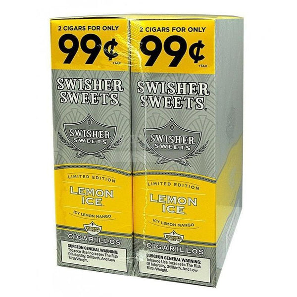 SWISHER SWEETS CIGARILLOS LEMON ICE 2/.99-Gazaly Trading