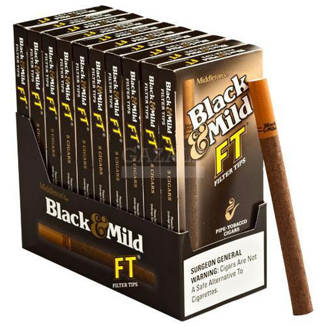 black mild cigarette & BLACK & MILD FT 110MM