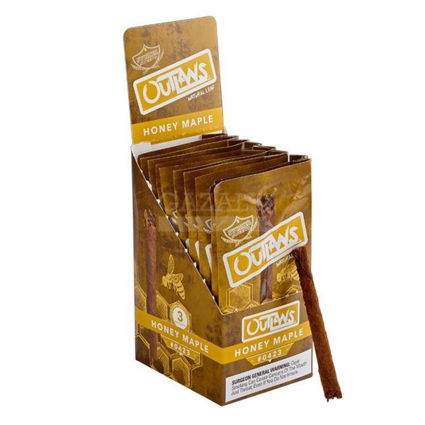 SWISHER SWEETS OUTLAWS 3CT HONEY MAPLE-Gazaly Trading
