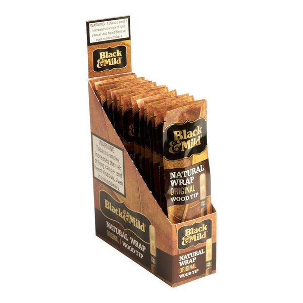 BLACK & MILD Natural Wrap Original Wood-Gazaly Trading