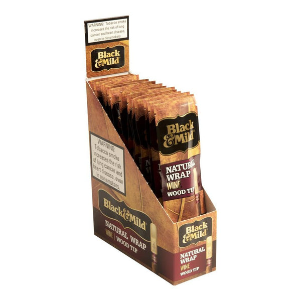 BLACK & MILD Natural Wrap Wine Wood-Gazaly Trading