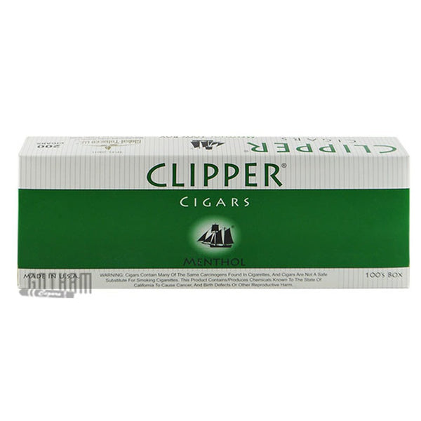 CLIPPER CIGAR METHOL 100 BOX-Gazaly Trading