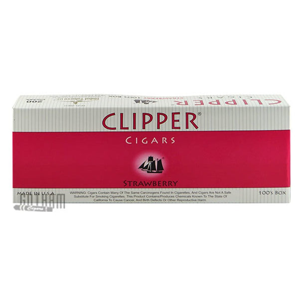 CLIPPER CIGARS CHERRY 100 BOX-Gazaly Trading