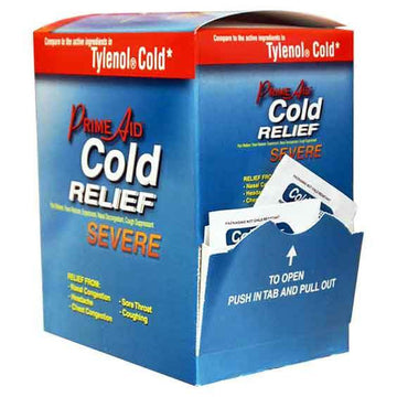 Prime Aid Cold Relief Severe 50ct