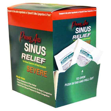 Prime Aid Sinus Relief 50ct