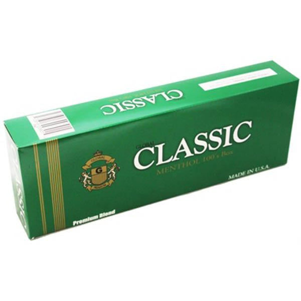 CLASSIC MENTHOL 100's Box-Gazaly Trading