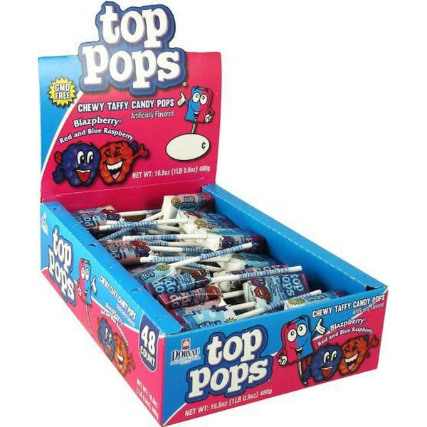 Top Pops Blazpberry 48ct-Gazaly Trading