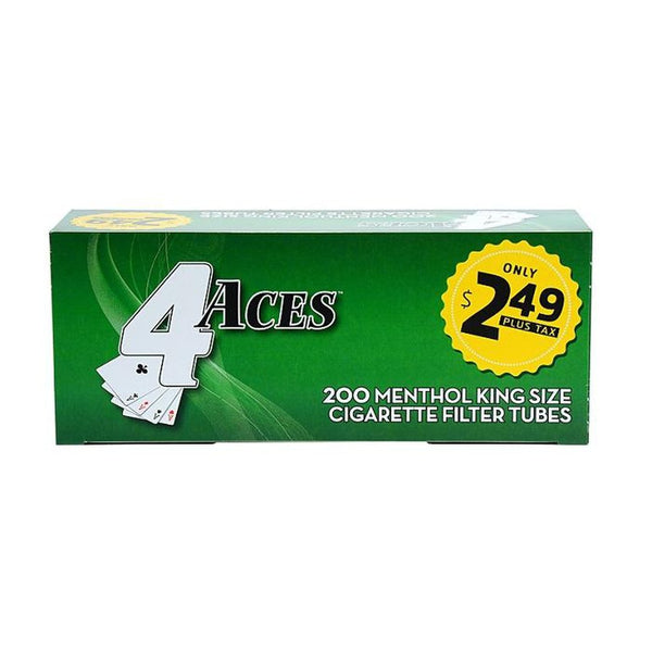4 ACES MENTHOL TUBES-Gazaly Trading