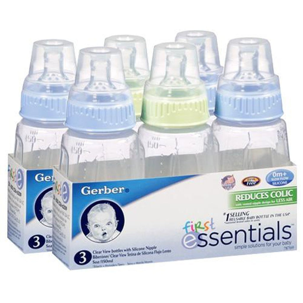 GERBER BABY BOTTLE 6CT | Gazaly Trading