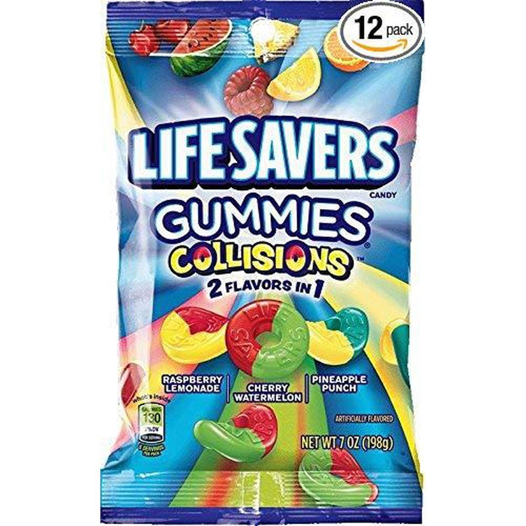 LIFESAVER GUMMIE COLLISIONS 7oz-Gazaly Trading