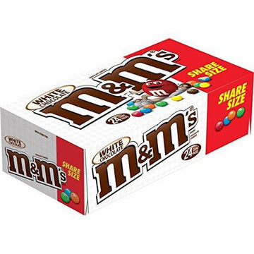 M&M White Choclate size 24ct