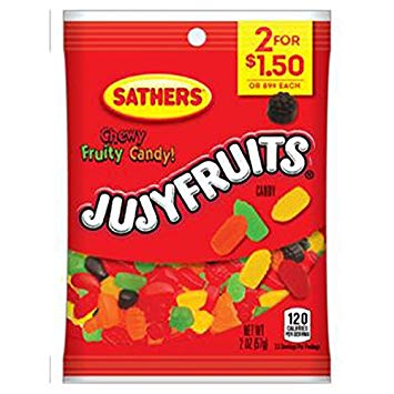 JUJY FRUITS 2/$1.50