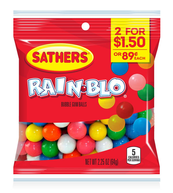 BUBBLE GUM BALLS 2/$1.50
