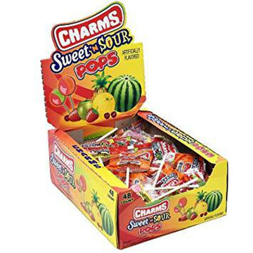 Sweet & Sour Tropical Pops 48CT