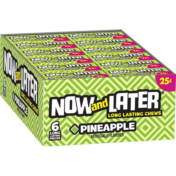 Now & Later Chewy Pineapple .25-Gazaly Trading
