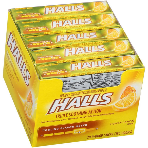 HALLS HONEY LEMON-Gazaly Trading