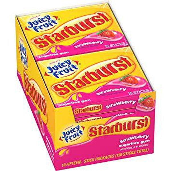 Juicy Fruit STARBURST 15 Stick-Gazaly Trading