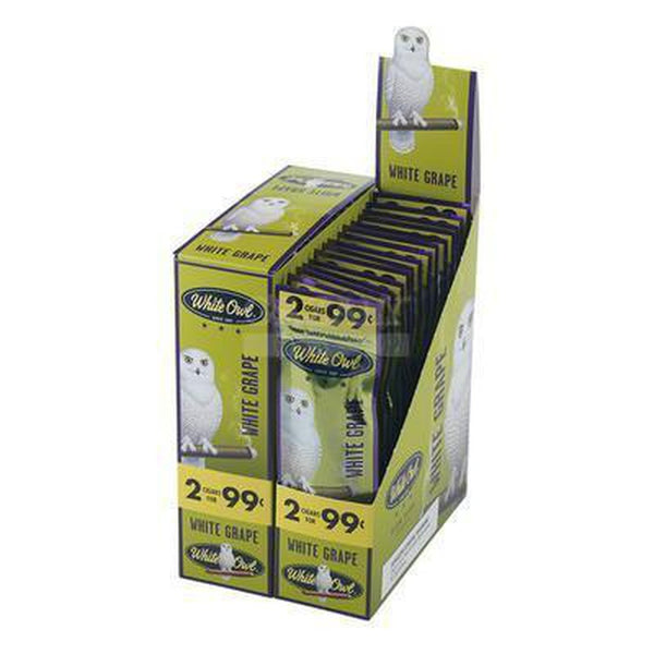 White Owl Cigarillo White Grape 2/$.99-Gazaly Trading