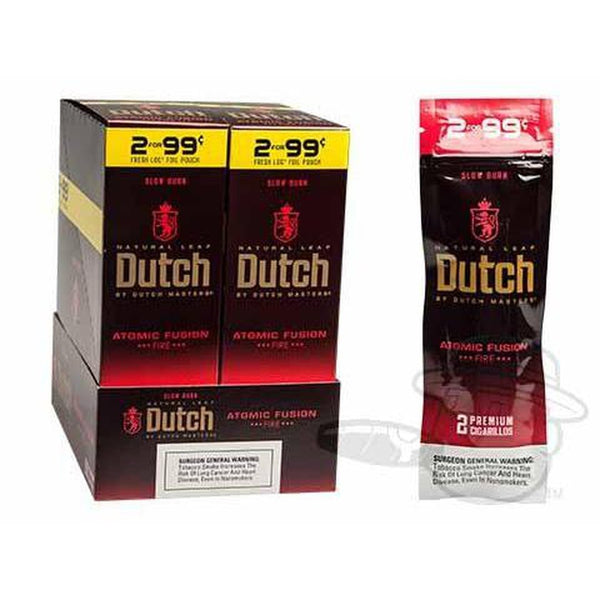 DUTCH MASTER CIGARILLO 2 FOR .99 ATOMIC FUSION-Gazaly Trading