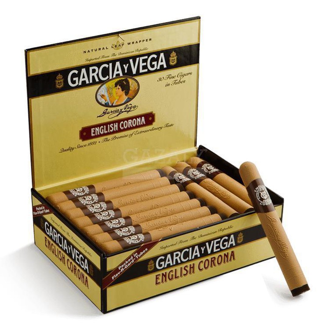 GARCIA Y VEGA ENGLISH CORONA 30 Tube-Gazaly Trading