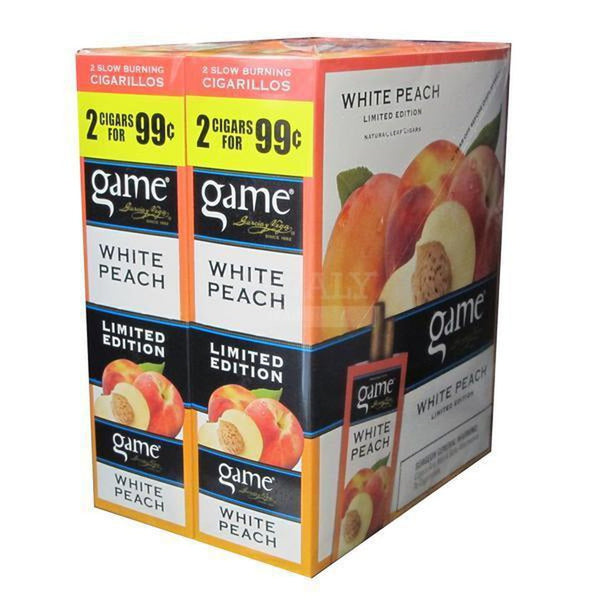 GAME CIGARILLO 2/99 WHITE PEACH-Gazaly Trading