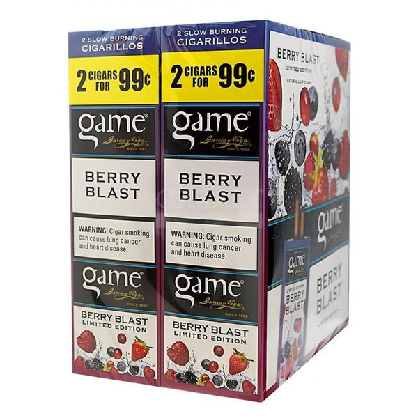 GAME CIGARILLO 2/.99 BERRY BLAST-Gazaly Trading