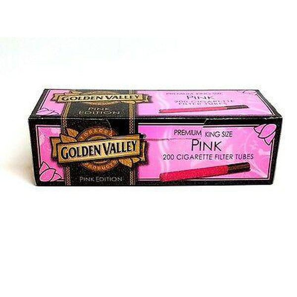 GOLDEN VALLEY TUBES KING SIZE PINK-Gazaly Trading