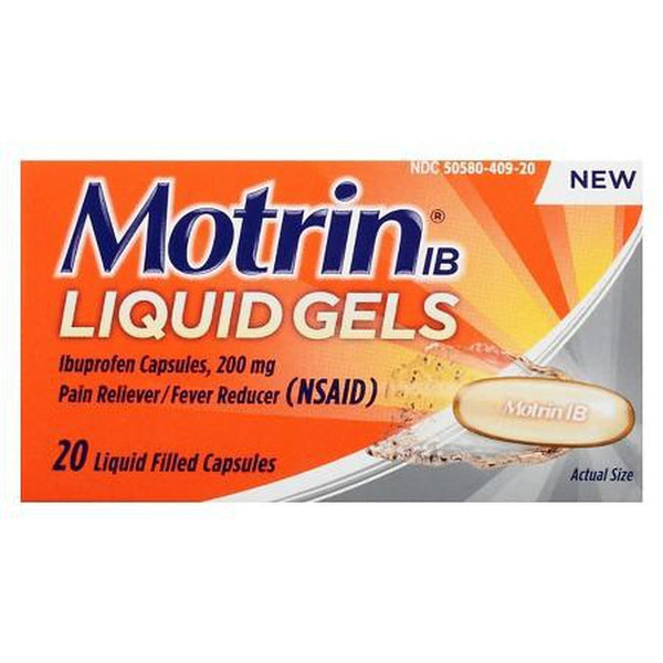 MOTRIN Gelcap 20's-Gazaly Trading