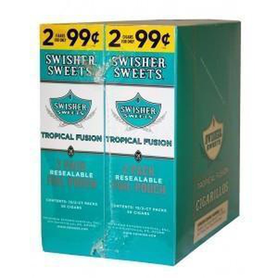 SWISHER SWEETS CIGARILLOS TROPICAL 2/.99-Gazaly Trading