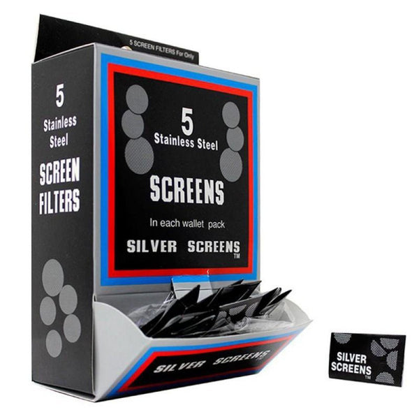 PIPE SCREENS CARD SILVER 100ct-Gazaly Trading