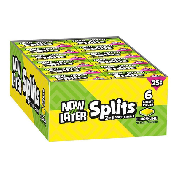 Now & Later Lemon/Lime Splits .25C-Gazaly Trading