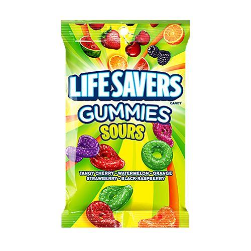 LIFESAVER GUMMIES SOUR 7oz