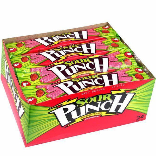 SOUR PUNCH STRAWBERRY 24CT-Gazaly Trading
