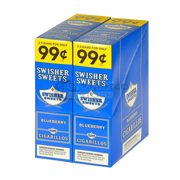 SWISHER SWEETS CIGARILLOS BLUEBERRY 2/$.99