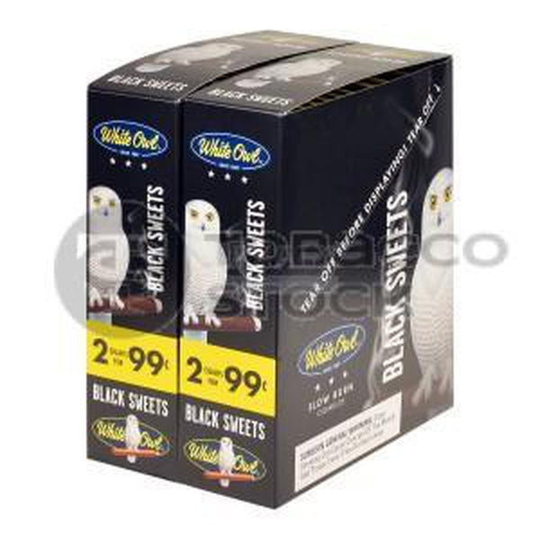 White Owl Cigarillo BLACK SWT 2/.99-Gazaly Trading