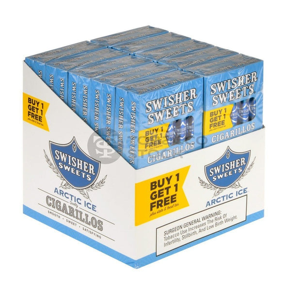 SWISHER SWEETS CIGARILLOS BUY ONE GET ONE ARTIC ICE-Gazaly Trading