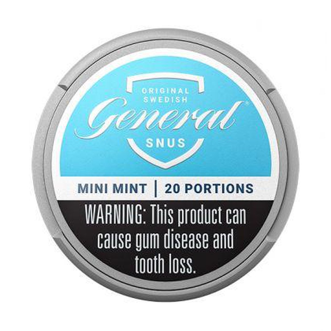 GENERAL SNUS MINT PORTION-Gazaly Trading