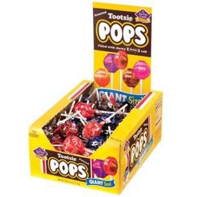 Giant Tootsie Pops