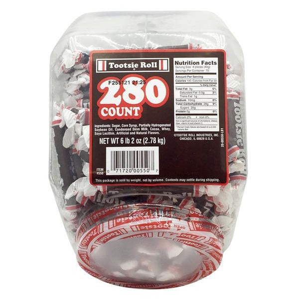Tootsie Roll 280ct Jar-Gazaly Trading