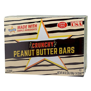 Crunchy Peanut Butter bar 24ct
