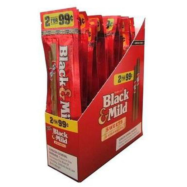 BLACK & MILD Sweet 2-Cigarillos-Gazaly Trading