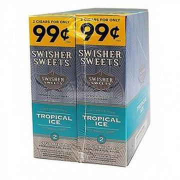 SWISHER SWEETS CIGARILLOS TROPICAL ICE 2/.99