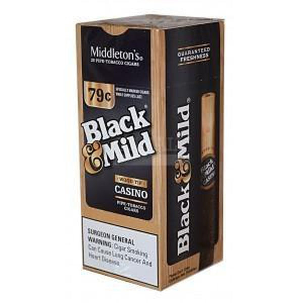 BLACK & MILD Casino $0.79 25ct-Gazaly Trading