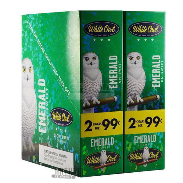 White Owl Cigarillo GREEN 2/$.99-Gazaly Trading