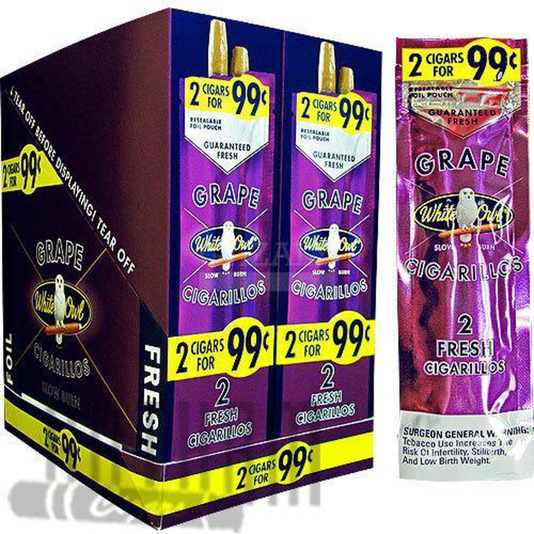 White Owl Cigarillo Grape 2/99-Gazaly Trading